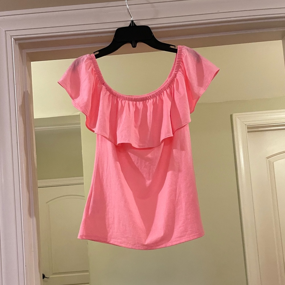 Lilly Pulitzer XXS off-the-shoulder top